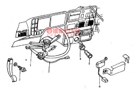 Nanjing IVECO light car combined switch circuit diagram