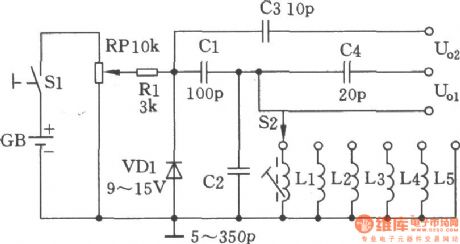 Voltage-regulator tube high-frequency signal generator