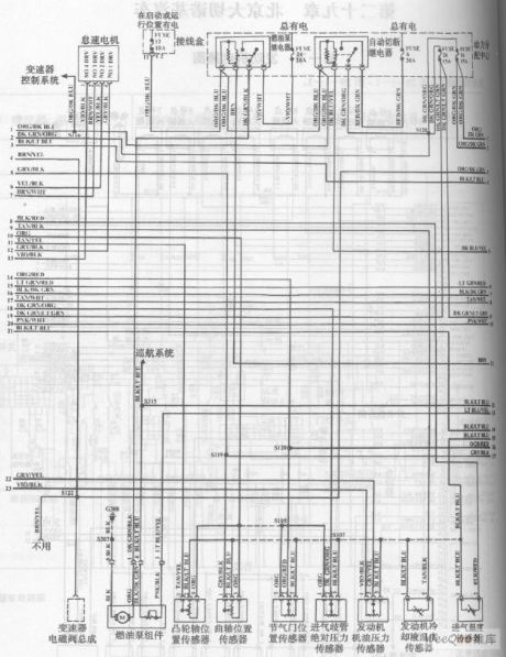 Beijing grand cherokee car engine circuit diagram 2