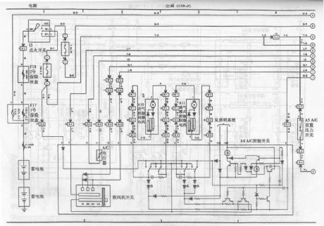 Toyota coaster bus air conditioning system circuit diagram 4