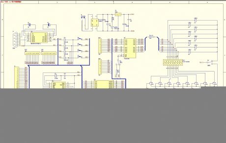 A professional 51 MCU test panel