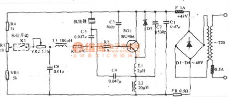 Yadu ultrasonic wave remote control switch circuit