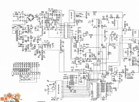 Fushibao induction cooker circuit