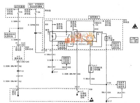 Buick Century car engine circuit diagram(12)