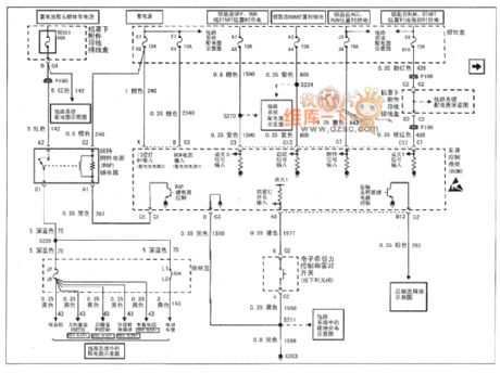 Buick Regal car body control system circuit diagram(1)