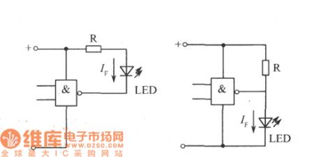 TTL LED driver circuit diagram