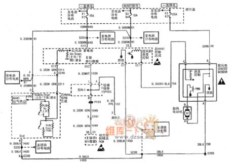 Buick Century car HVAO system circuit diagram(2)