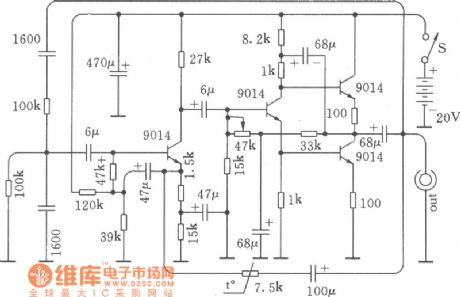 Two Wien Bridge Low Frequency Signal Generator Circuit Good for Self-Made
