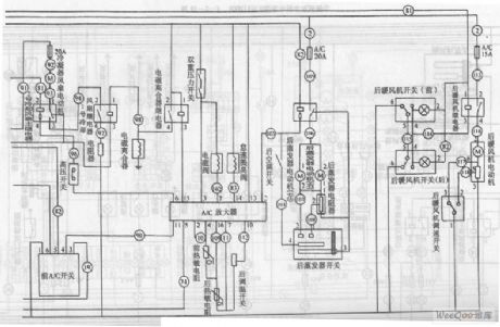 Jinbei RZH115LB type passenger vehicle circuit diagram
