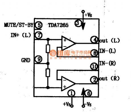 TDA7265 manifold internal circuit - Automotive_Circuit ...