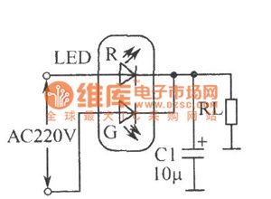 LED full-wave rectifier circuit