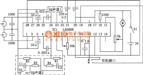 Walkman bass upgrade circuit