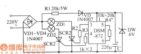 DSM-872 Typical Application Circuit (b) circuit diagram