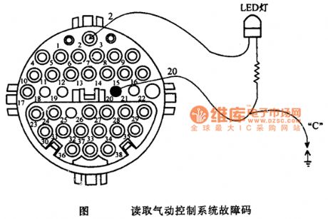 Benz fault code reading circuit diagram