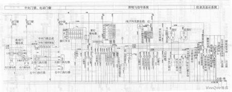 GM Wuling automobile vehicle electrical system circuit diagram