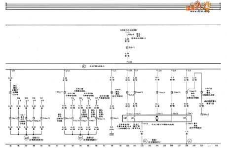 Audi A6 saloon car automatic transmission circuit diagram four