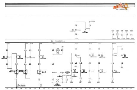 Audi A6 saloon car automatic transmission circuit diagram five