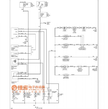 Buick dashboards lighting circuit diagram