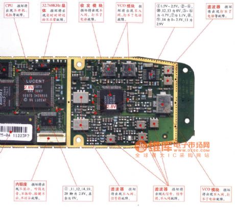 Haier GD268E mobile phone maintenance circuit diagram