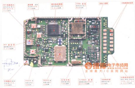 Bodao S1000 mobile phone maintenance circuit diagram