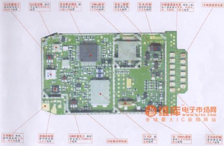 TCL 8988 mobile phone maintenance circuit diagram