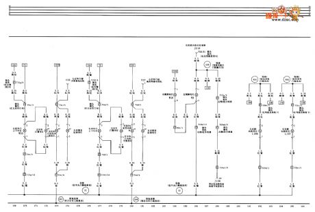 Audi A6 saloon car automatic transmission circuit diagram seven