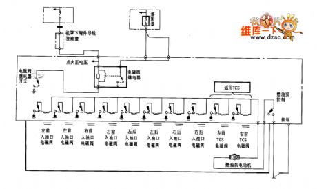 Buick ABS power supply、EBCM/EBTCM circuit diagram
