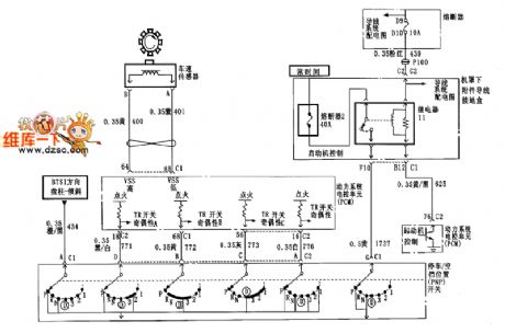 Buick vehicle speed sensor and PNP switch circuit diagram