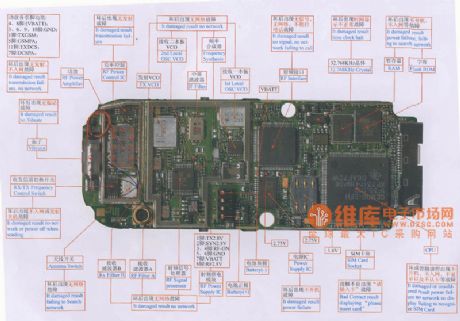 MOTOROLA T360 maintenance circuit diagram