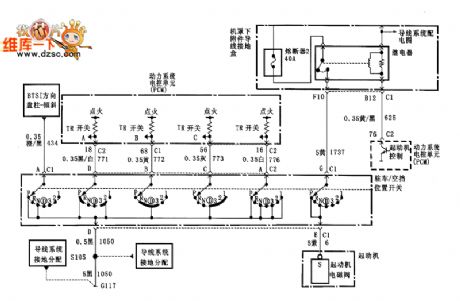 Buick neutral gear switch control circuit diagram