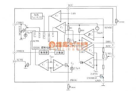 LTC732 pins arrangement diagram