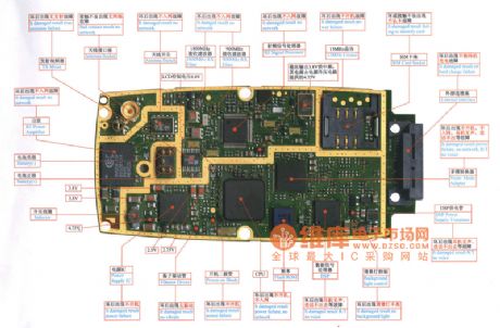 Ericsson T28 mobile phone maintenance circuit diagram