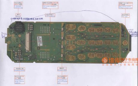 Siemens 3508 mobile phone maintenance circuit diagram