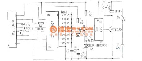 Radio reception and alarm circuit diagram