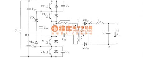 Zero-voltage zero-current switch three-level DC converter