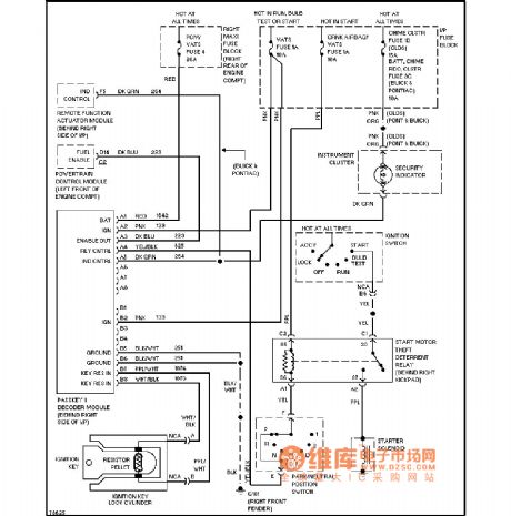 Buick ignition circuit diagram
