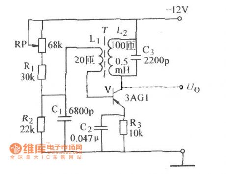 Transformer feedback oscillation circuit diagram