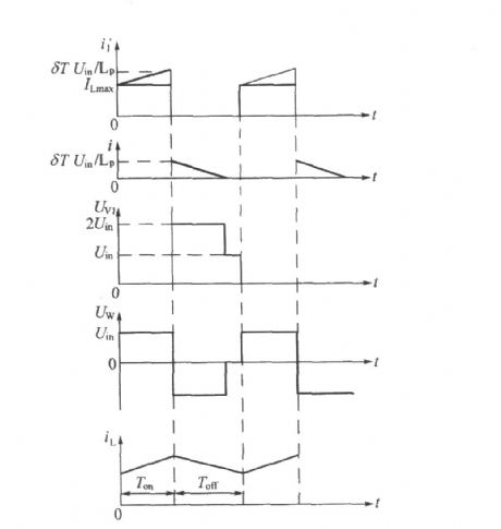 Single end normal shock converter circuit principle diagram