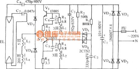 Series resonance circuit diagram