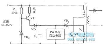 Practical soft-start circuit in switching power supply