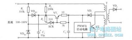 Practical soft-start circuit in switching power supply