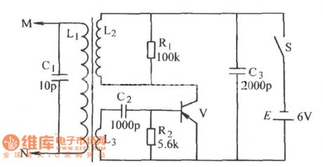 Single pipe transformer oscillating circuit diagram