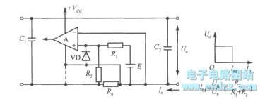 Switching regulated power supply overcurrent protection circuit