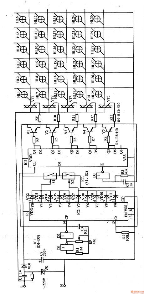 Lantern controller circuit diagram 2
