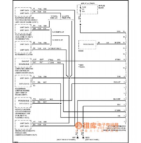 Buick computer dataline diagram
