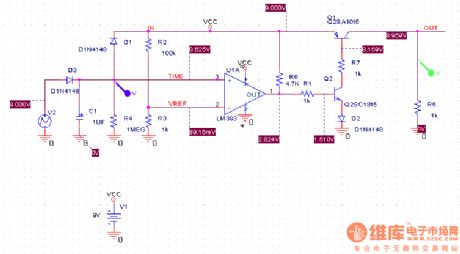 Multimeter delay switch circuit diagram