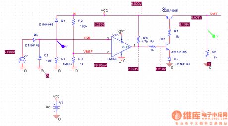 Multimeter delay switch circuit diagram