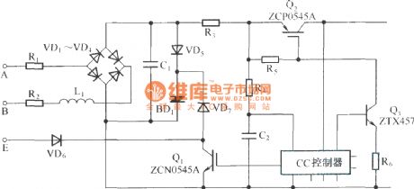 The application circuit of IGBT in phone interface