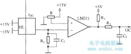 IGBT concentrate over current protection principle diagram