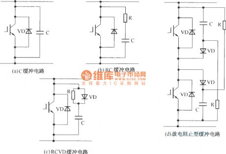 Over voltage buffer protection circuit in the process of IGBT switching